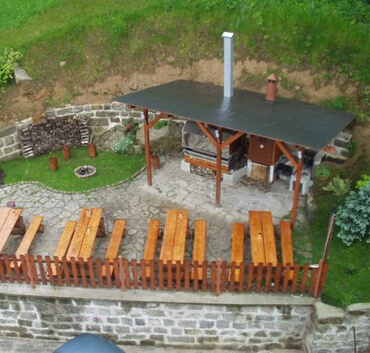 Widok na taras